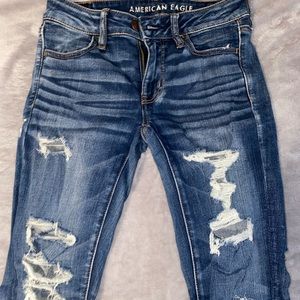 american eagle jeans (ripped)